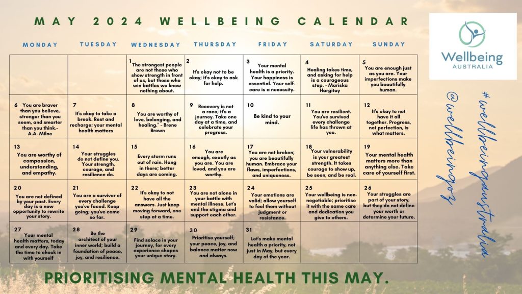 May2024WellbeingCalendar1 Wellbeing Australia